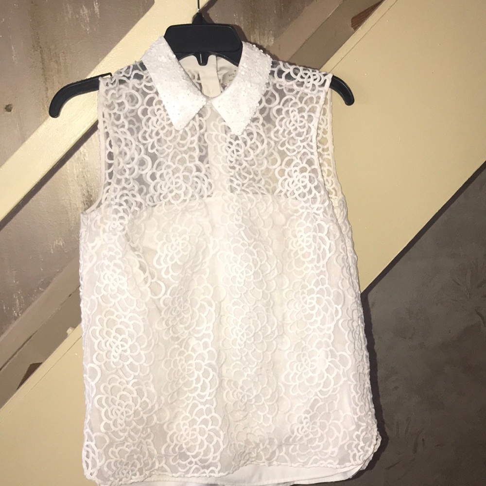 Long white Kate Spade shirt ♠️